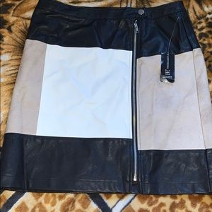INC Pleather Skirt